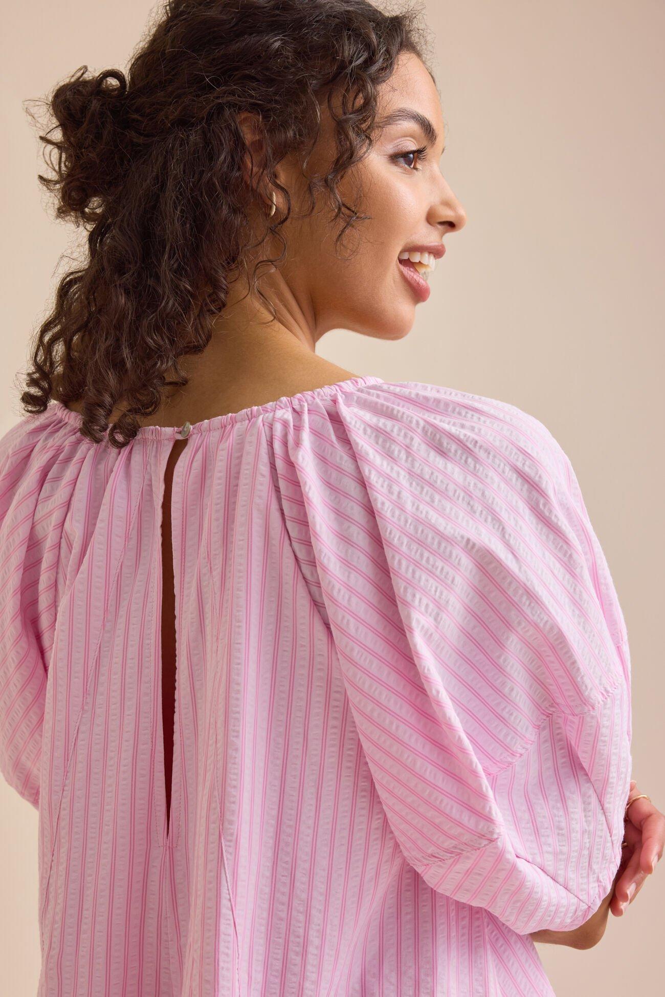 Posie Striped Romper Product Image