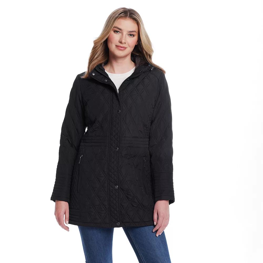 Women's Weathercast Plush Lined Mixed Quilted Walker,  Product Image