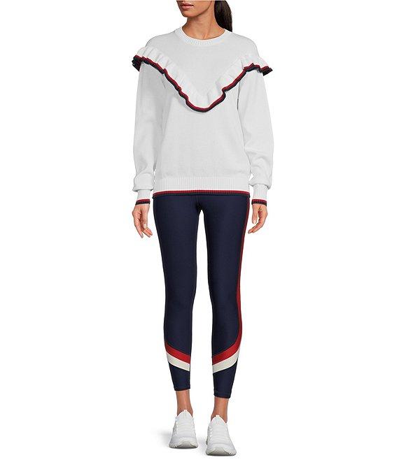 The Upside Columbia Boo Organic Cotton Frill Knit Top Product Image