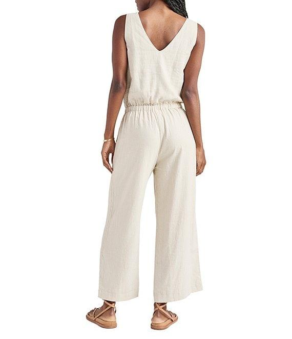 Splendid Kali V-Neck Sleeveless Wide Leg Jumpsuit Product Image