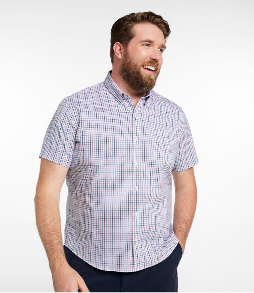 
                            
                                
                                    
                                
                            Men's Comfort Stretch Performance® Shirt, Short-Sleeve, Slightly Fitted Untucked Fit, Plaid
                         Product Image