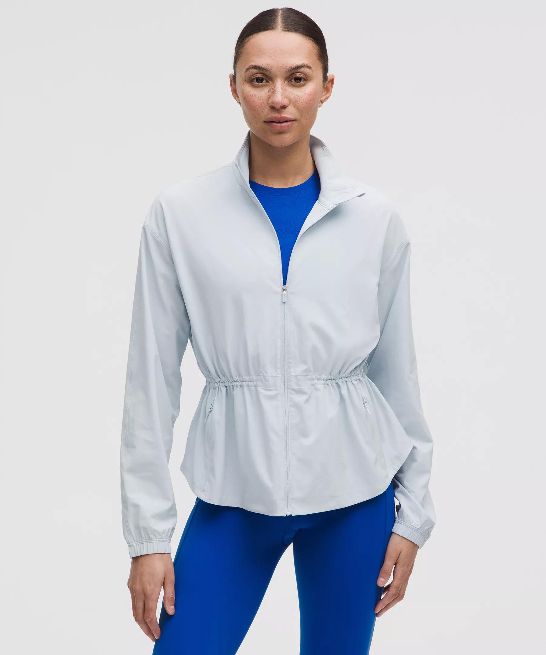 UV-Protective Cinch-Waist Running Jacket Product Image