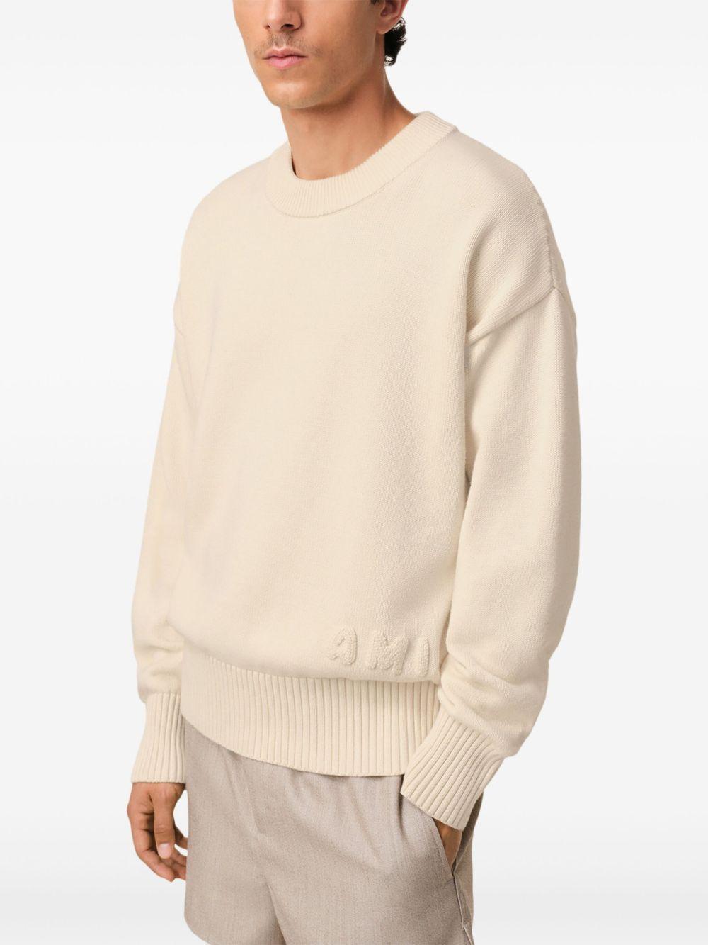 logo-embroidered sweater Product Image