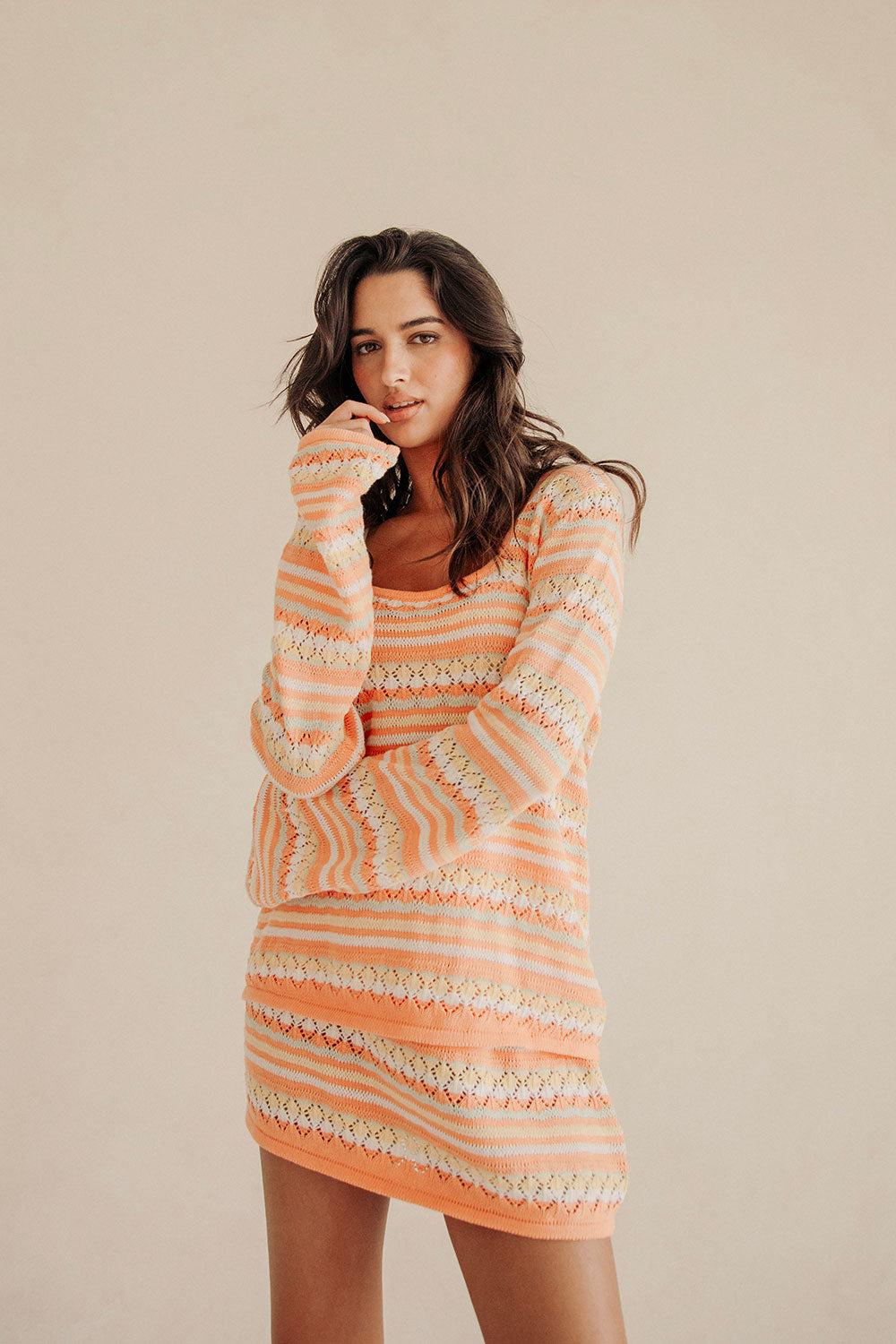 Alaiya Skirt - Orange Product Image