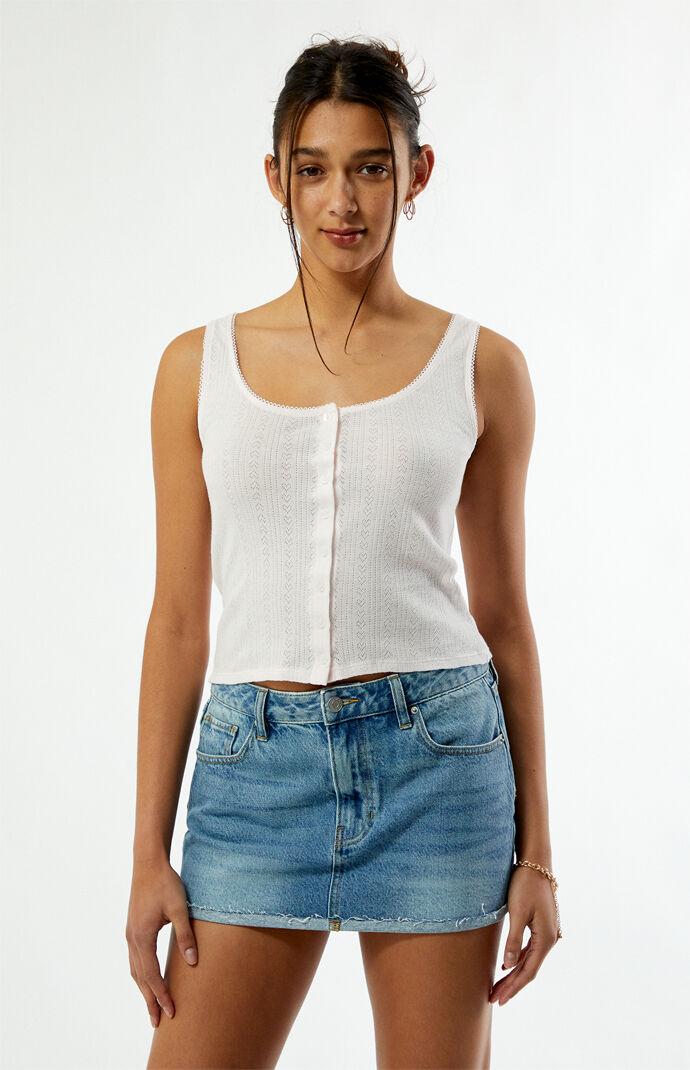 Chiara Pointelle Tank Top Product Image