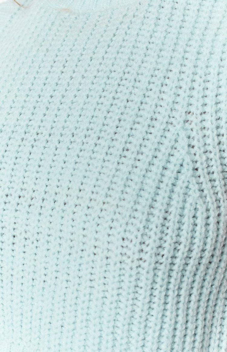 Snoh Pale Blue Knit Tank Baby Product Image