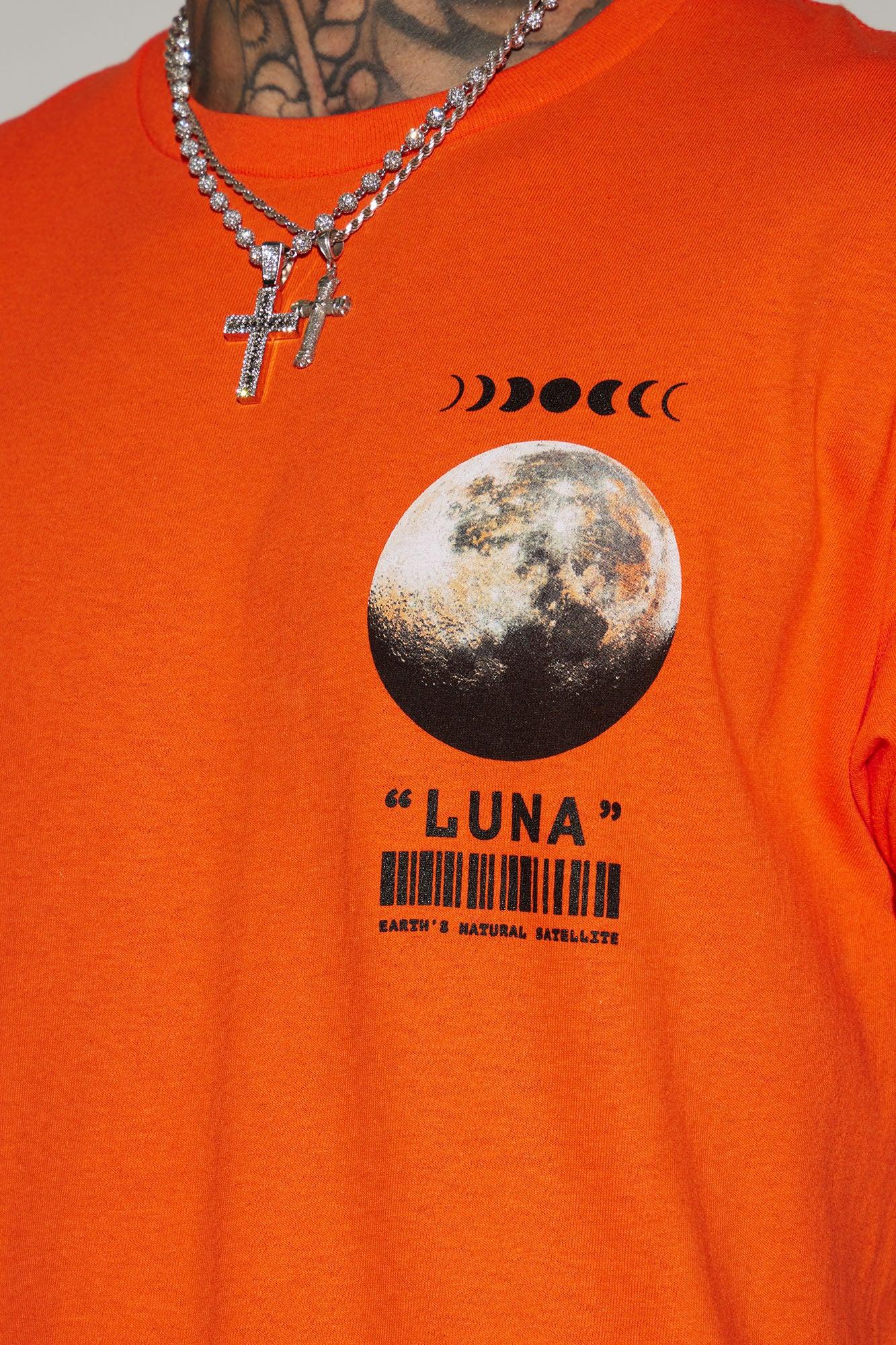 Luna Short Sleeve Tee - Orange Product Image