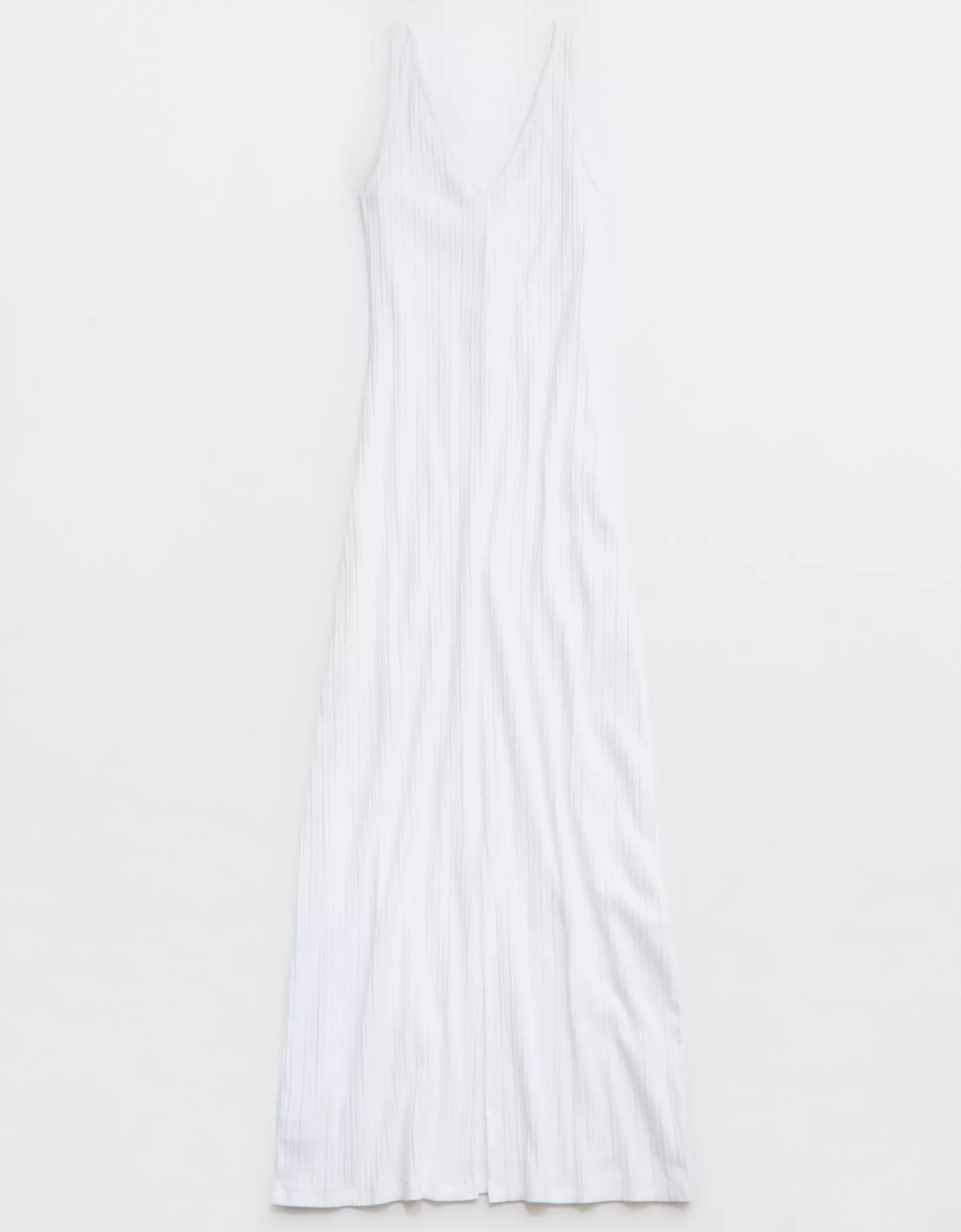 Aerie Double V Henley Bodycon Maxi Dress Product Image