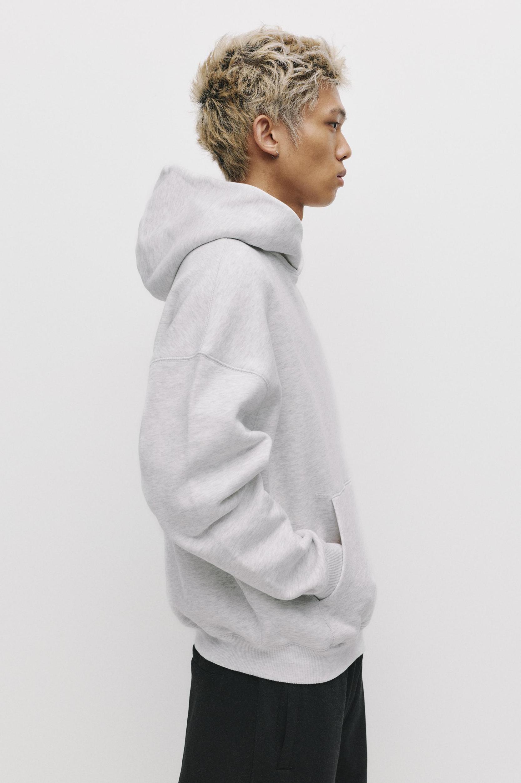 Boxy hooded sweatshirt Product Image