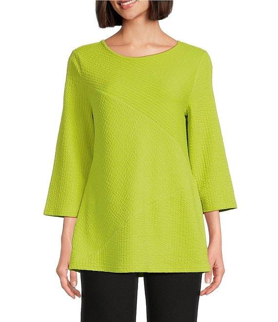Slim Factor by Investments Flare 3/4 Sleeve Top Product Image