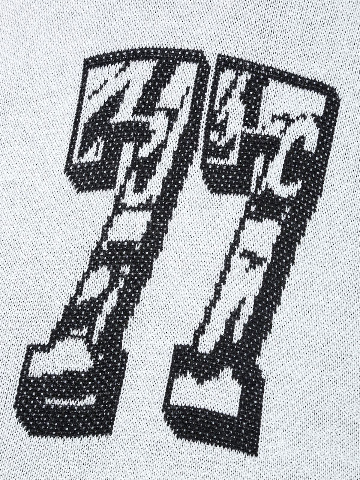 Aelfric Eden 77 V-Neck Knit Tee Product Image