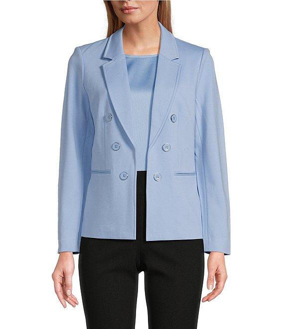 Jones New York Modern Compression Faux Double Breasted Jacket Product Image