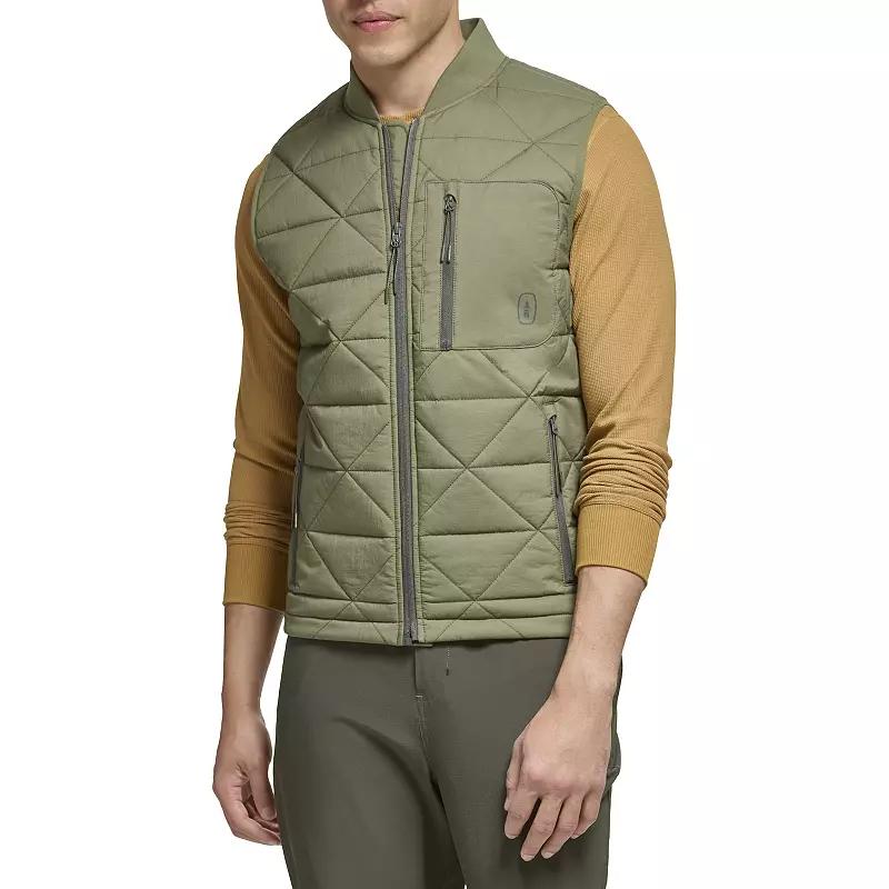 Men's G.H. Bass & Co. Diamond Quilted Vest, Size: Medium, Black Product Image