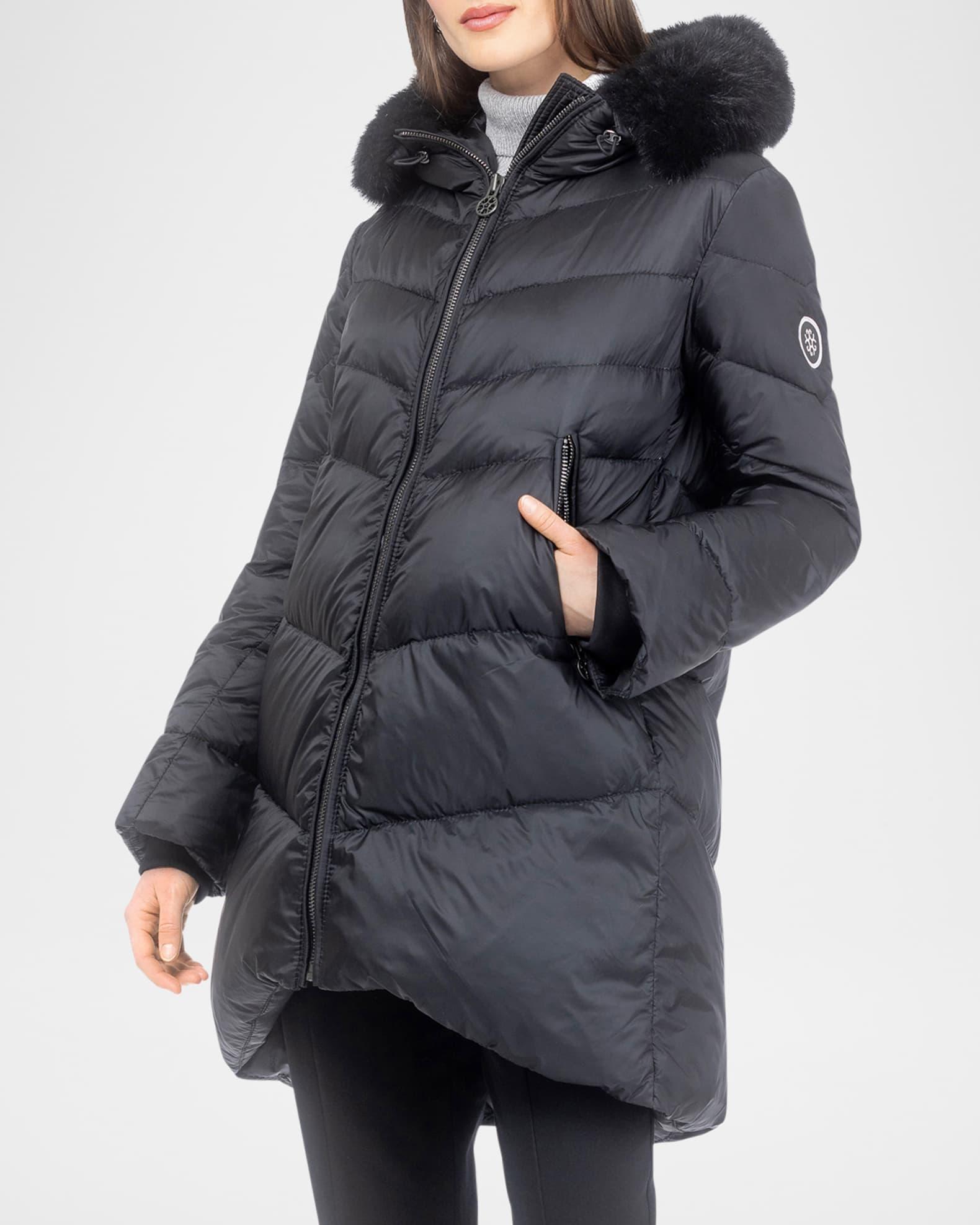 Apres-Ski Jacket With Detachable Toscana Lamb Shearling Hood Trim Product Image