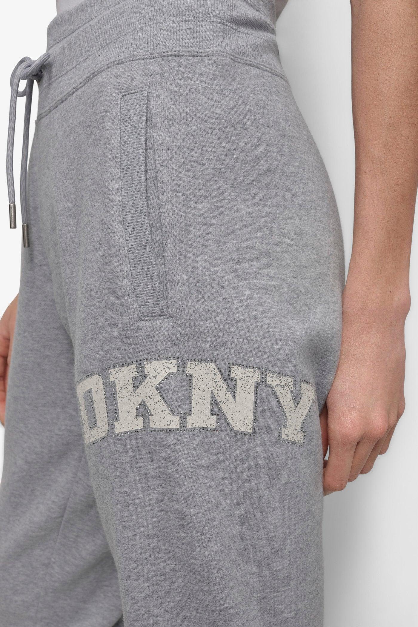 ARCHED DKNY 89 DISTRESSED RHINESTONE LOGO RELAXED Product Image