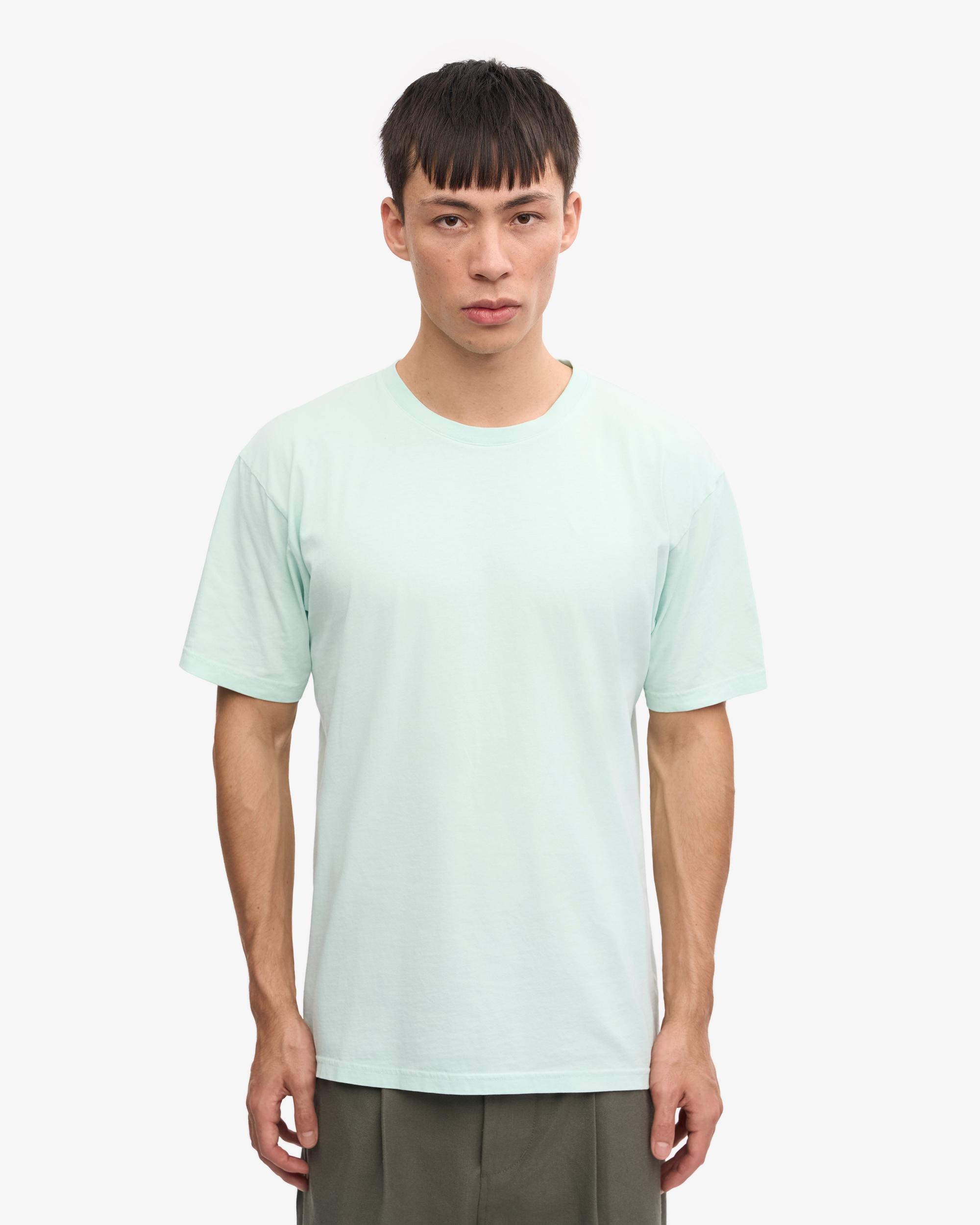 Classic Organic Tee - Light Aqua Product Image