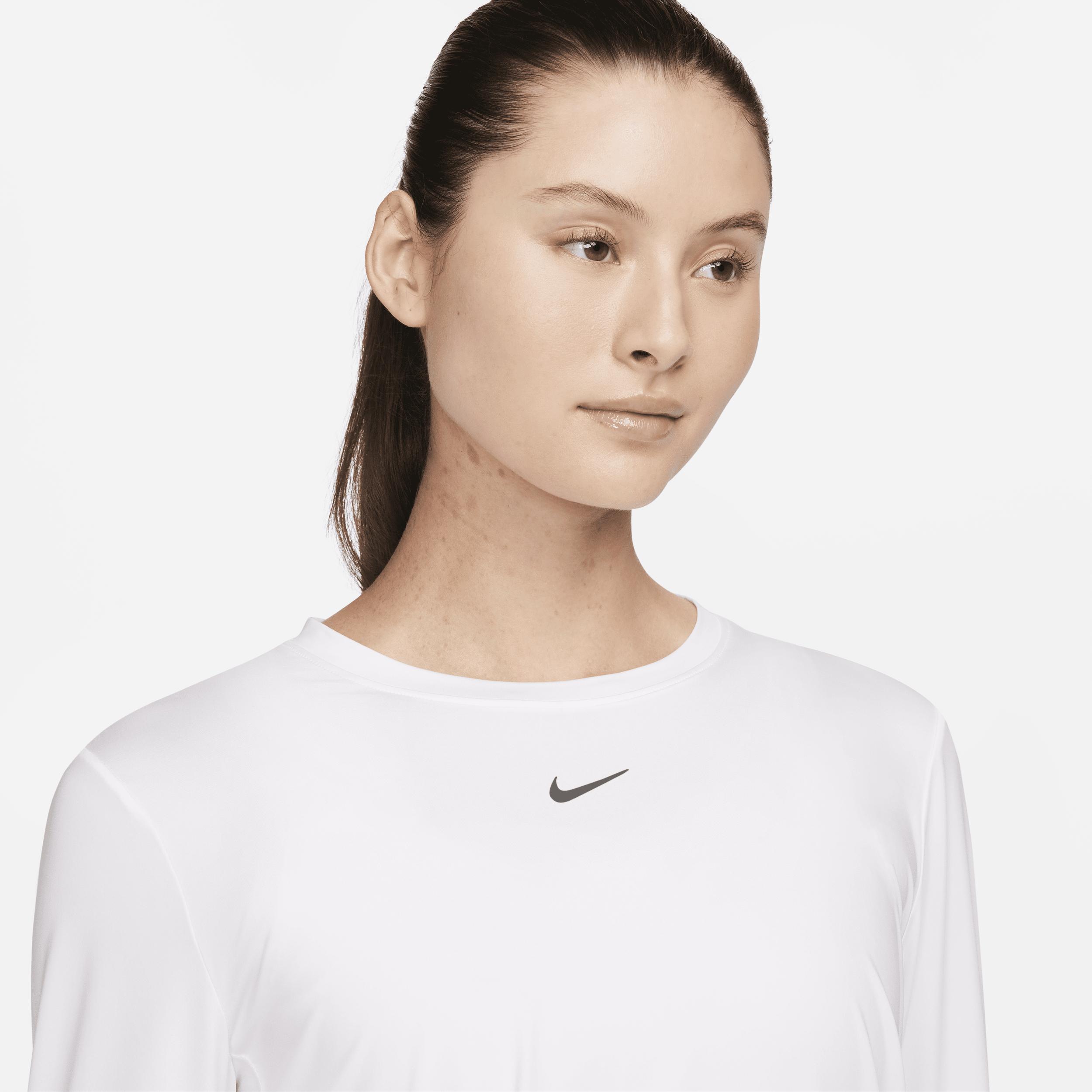 Nike Womens One Classic Dri-FIT Long-Sleeve Top | FN2801-100 Product Image