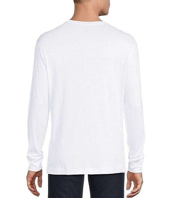 Daniel Cremieux Signature Label Pima Cotton Long Sleeve T-Shirt Product Image