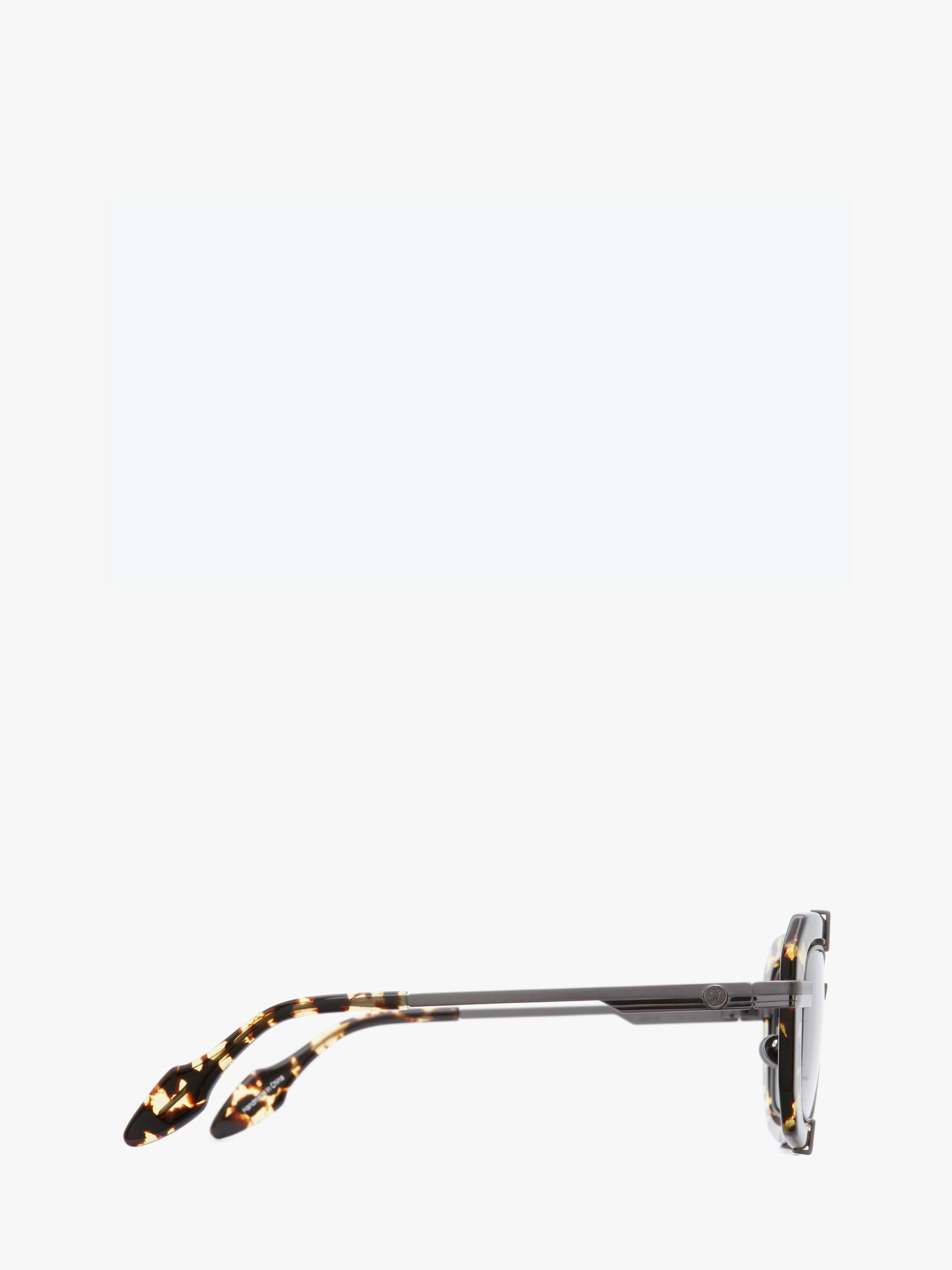 GEOMETRIC COMBINATION SUNGLASSES Product Image