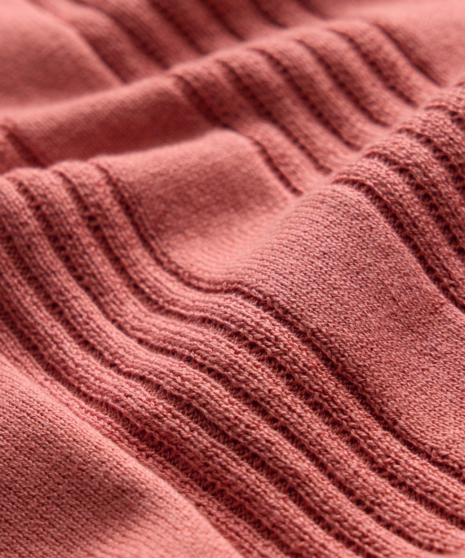 Silk-Cotton Tipped Sweater Polo Product Image