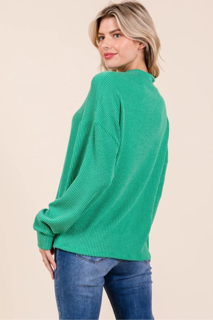 Comfy Rib Sweatshirt Product Image