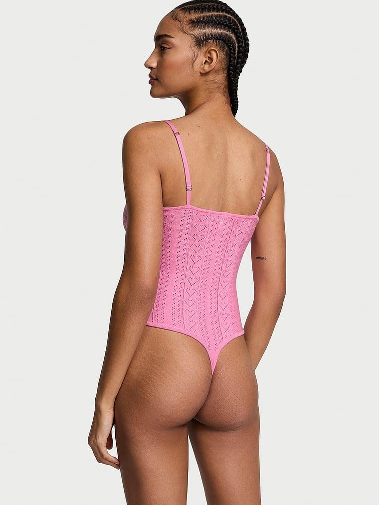Luxe Heart Pointelle Bodysuit Product Image