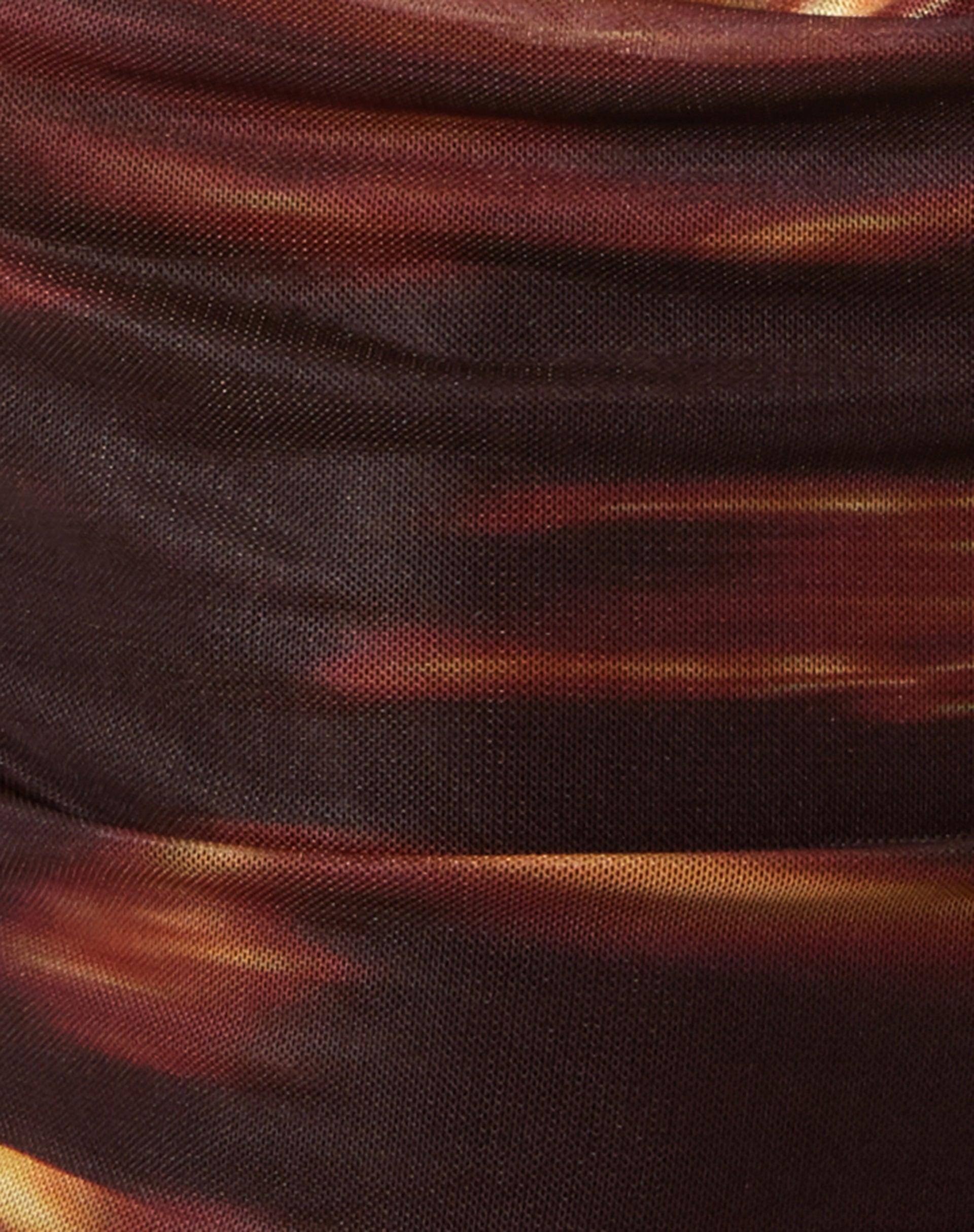 Salet Crop Top in Bleach Drip Product Image