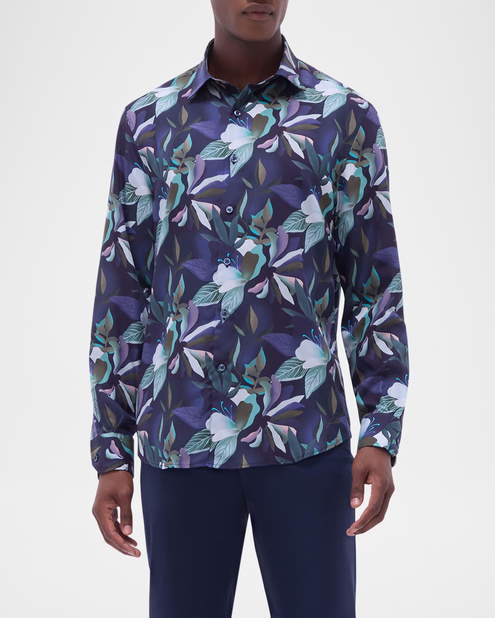 Men's Julian Printed Sport Shirt Product Image