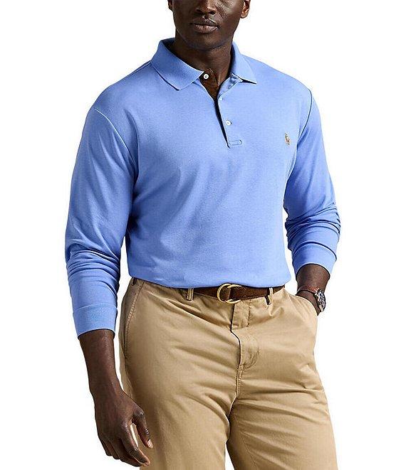 Polo Ralph Lauren Big & Tall Soft Cotton Long Sleeve Polo Shirt Product Image