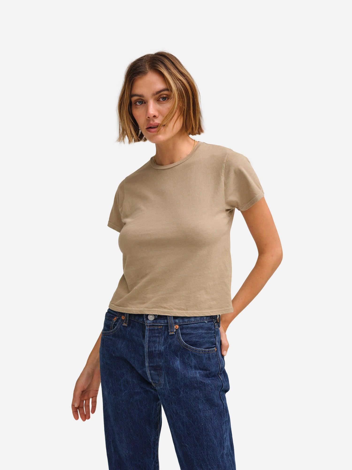 Organic Cotton Shrunken Tee Female Product Image