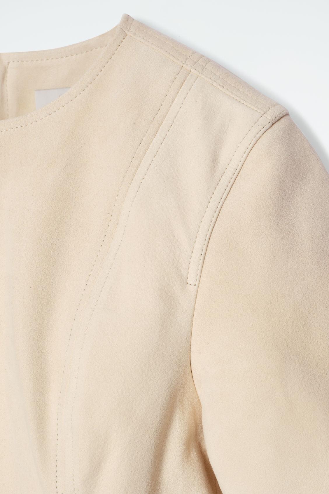 SUEDE MINI T-SHIRT DRESS Product Image