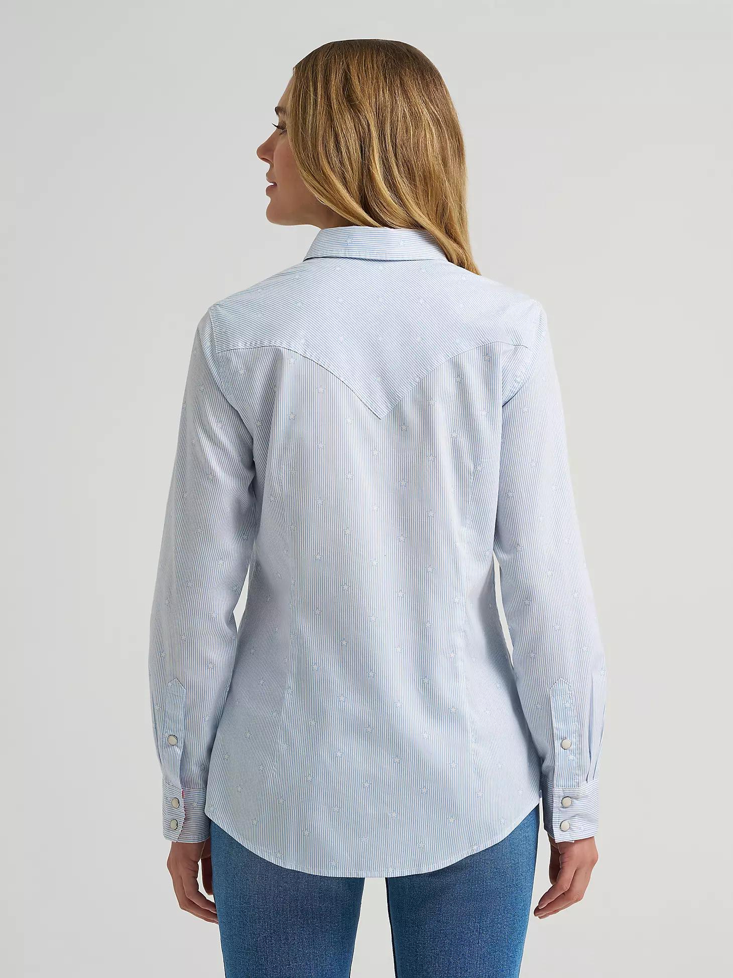 Women's Wrangler Olivia Western Slim Snap Shirt | Women's TOPS | Wrangler® Product Image