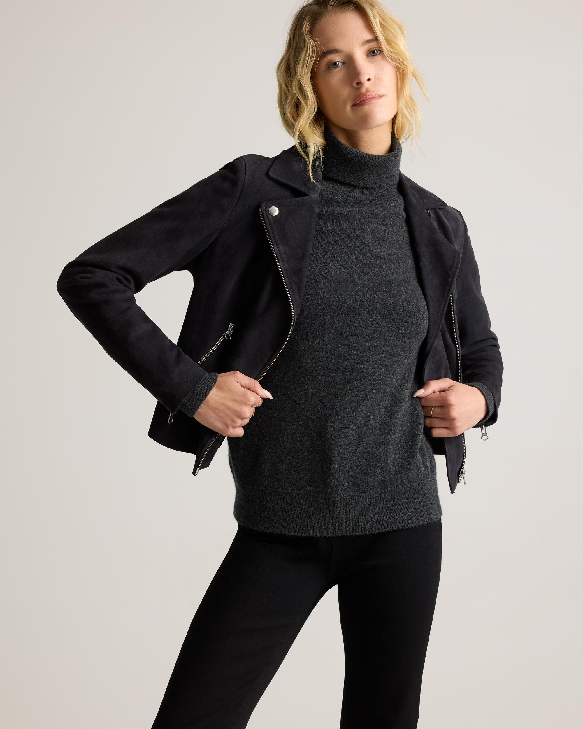 Quince | Women's Mongolian Cashmere Turtleneck Sweater Product Image