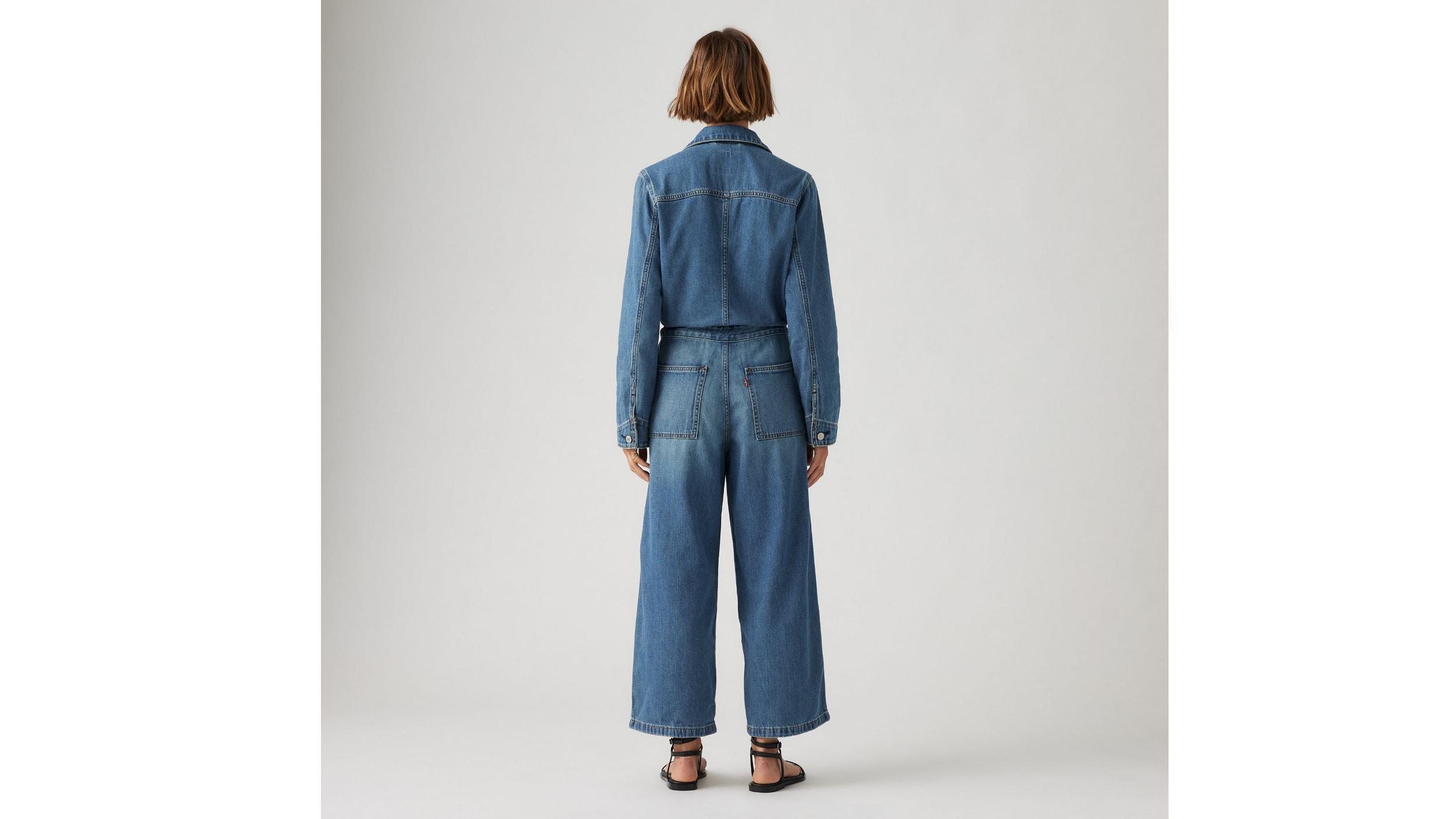 Linen+ Denim Iconic Jumpsuit Product Image