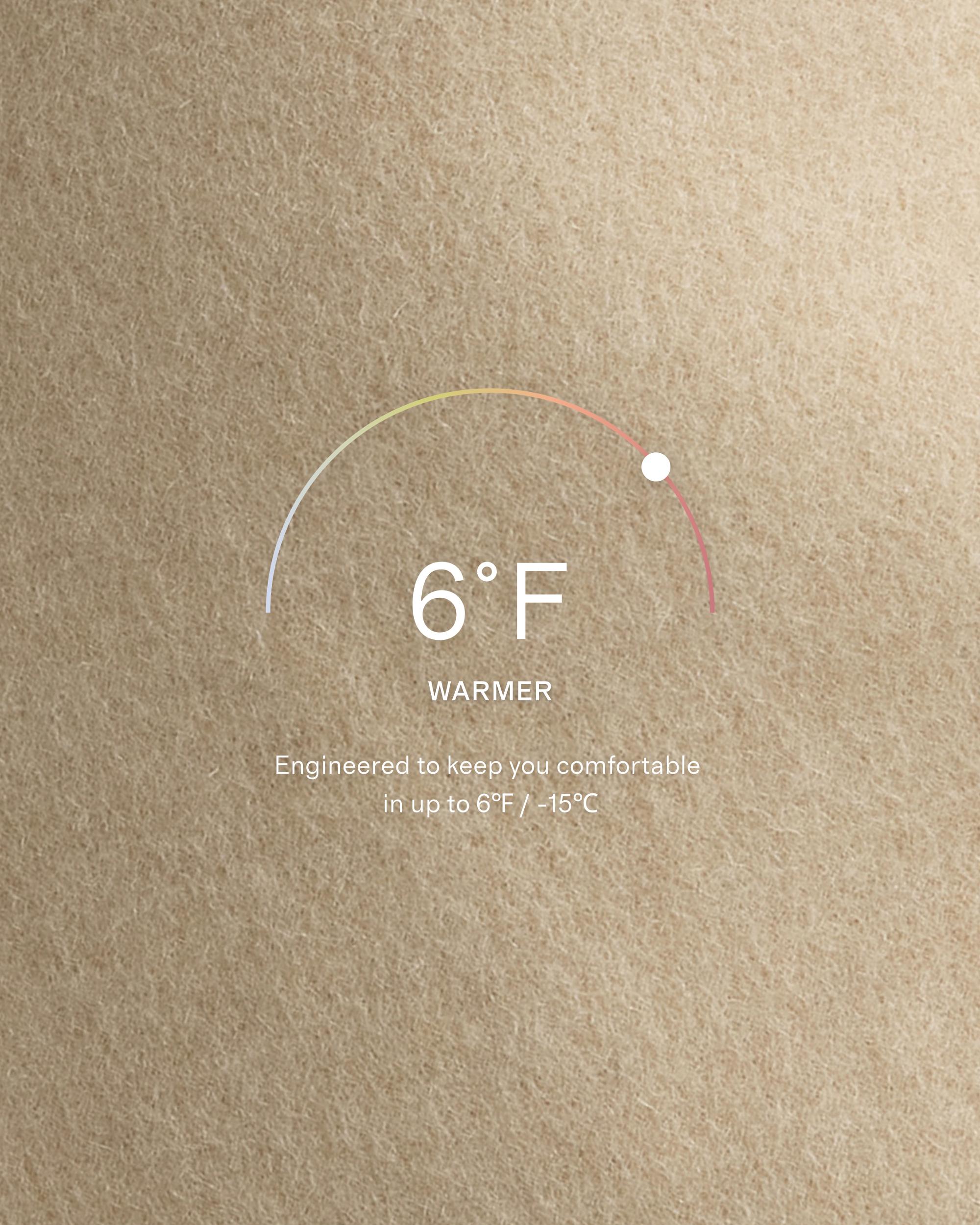 Quince | Women's Italian Wool Cocoon Coat Wool/Nylon Product Image