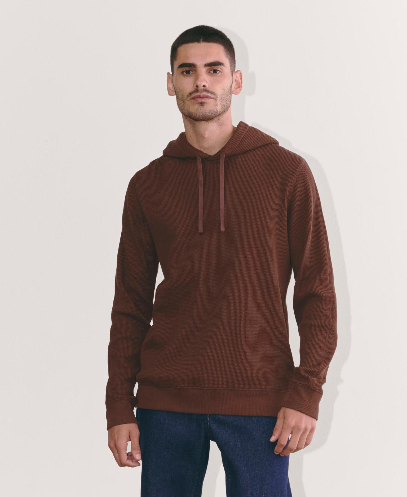 Mens Waffle-Knit Hoodie by Everlane Product Image