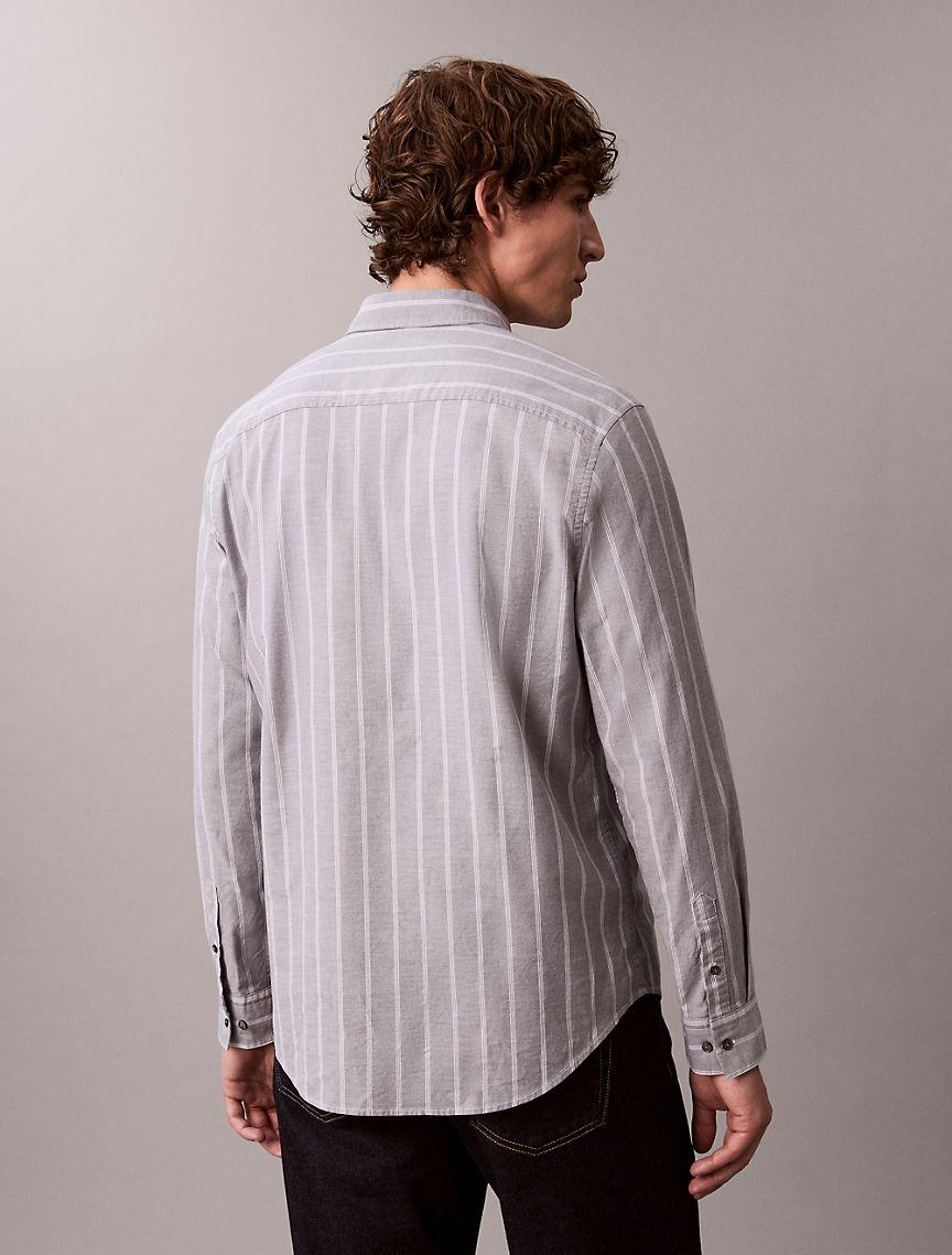 Striped Oxford Classic Button-Down Shirt Product Image