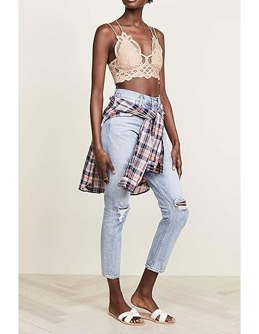 FREE PEOPLE Adella Womens Bralette - NUDE Product Image