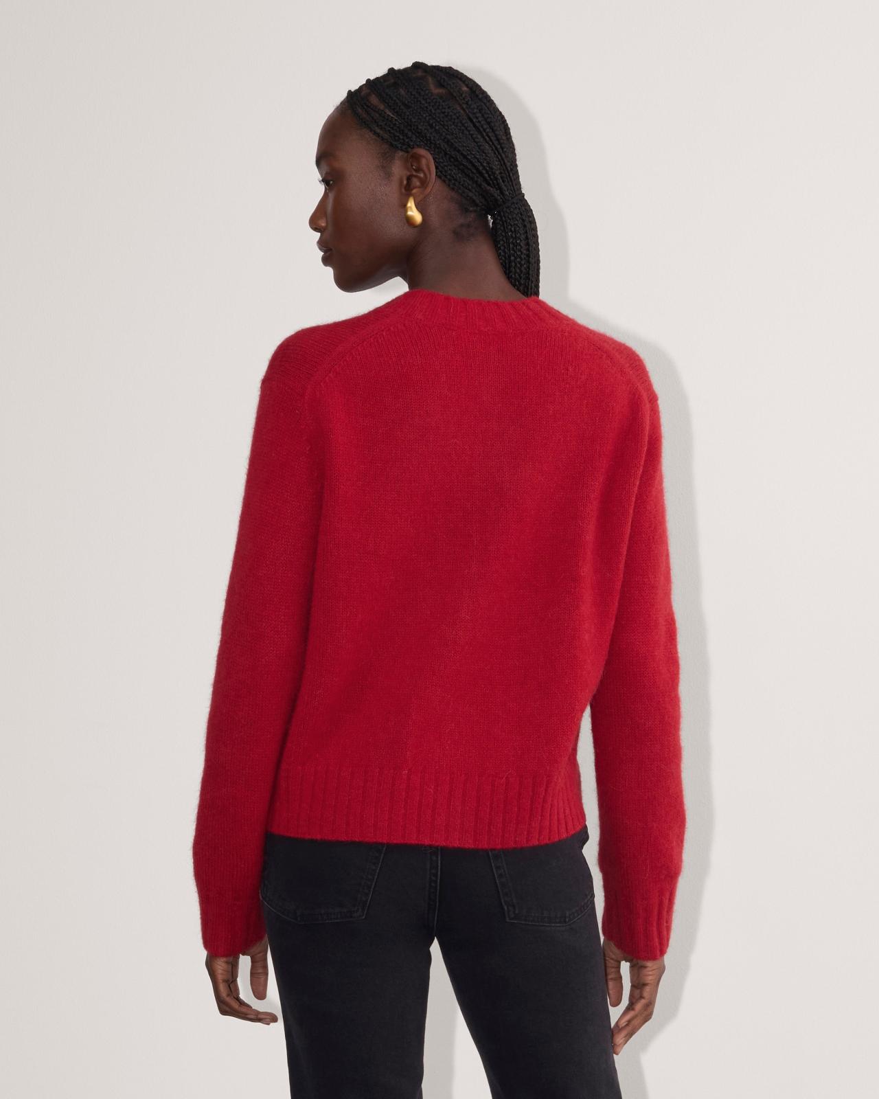 The Crew Cardigan in Alpaca Product Image