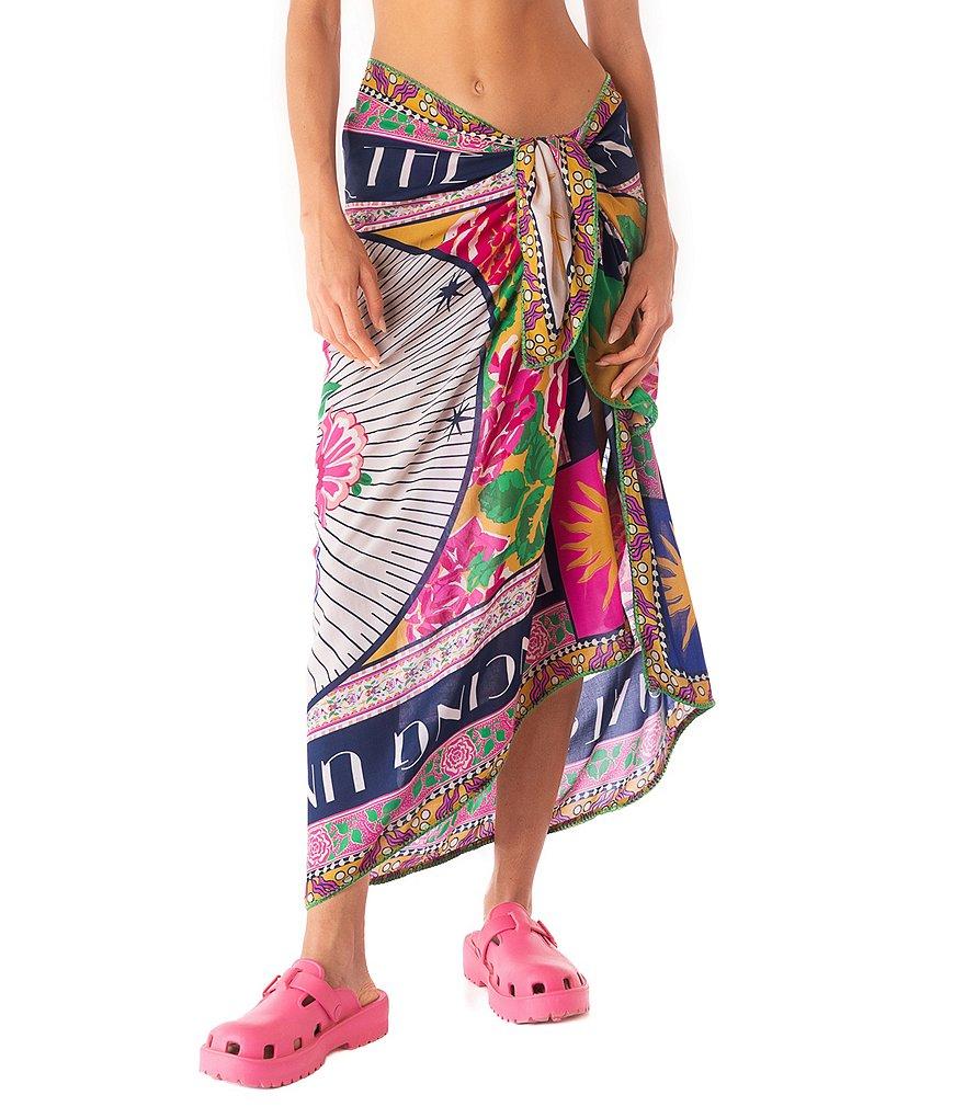 Maaji Isla Cerice Bouquete Print Pareo Swim Cover-Up Product Image