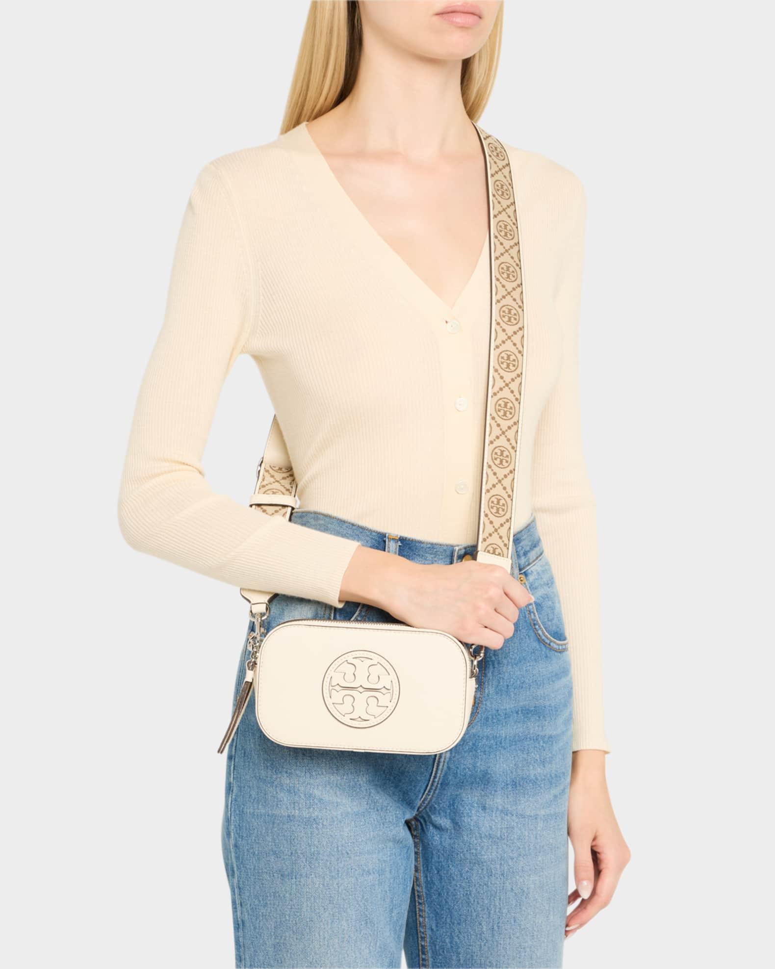 Miller Mini Zip Leather Crossbody Bag  Product Image