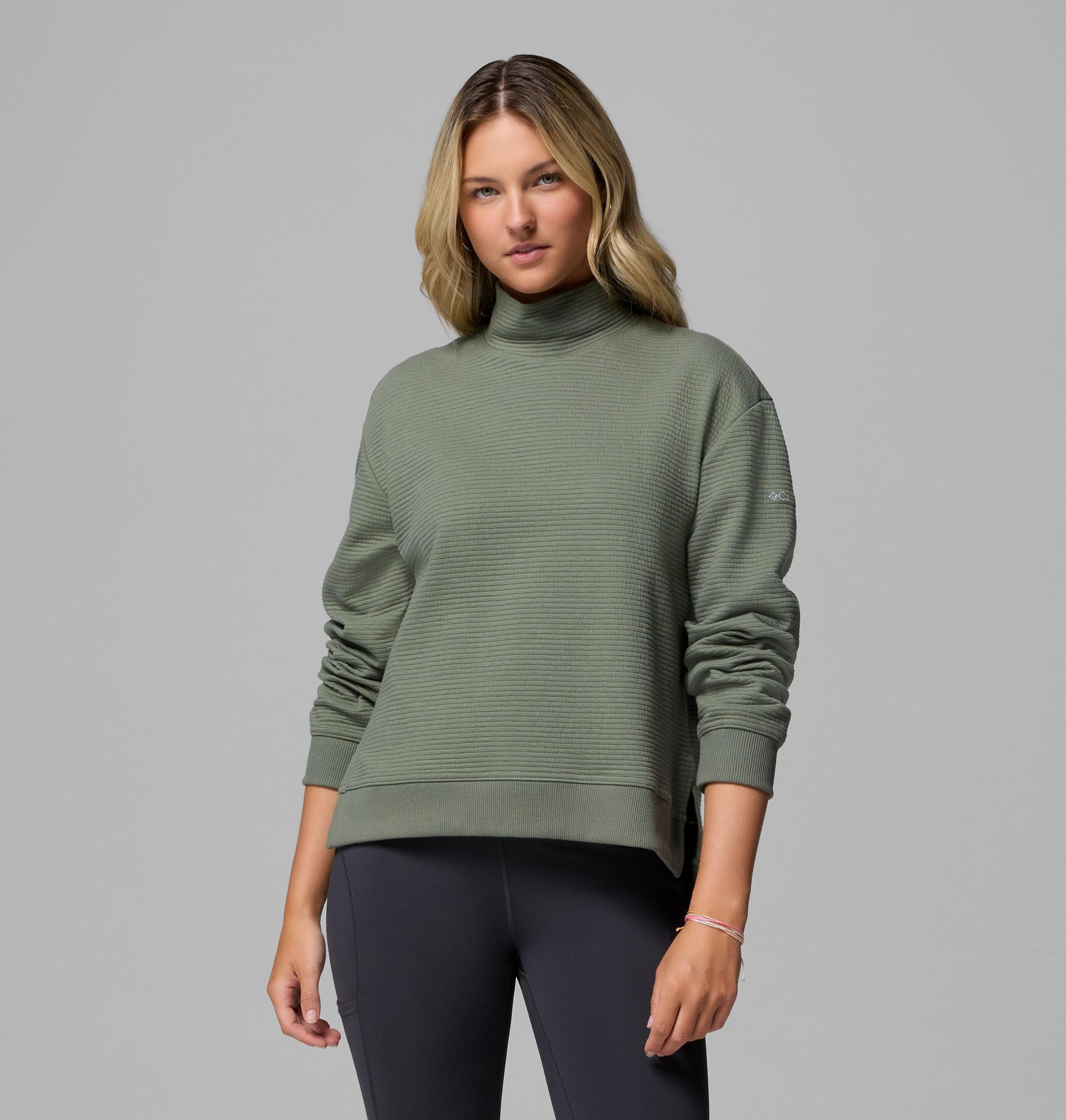 Columbia Womens PFG Open Water Mock Neck Long Sleeve Shirt- Product Image