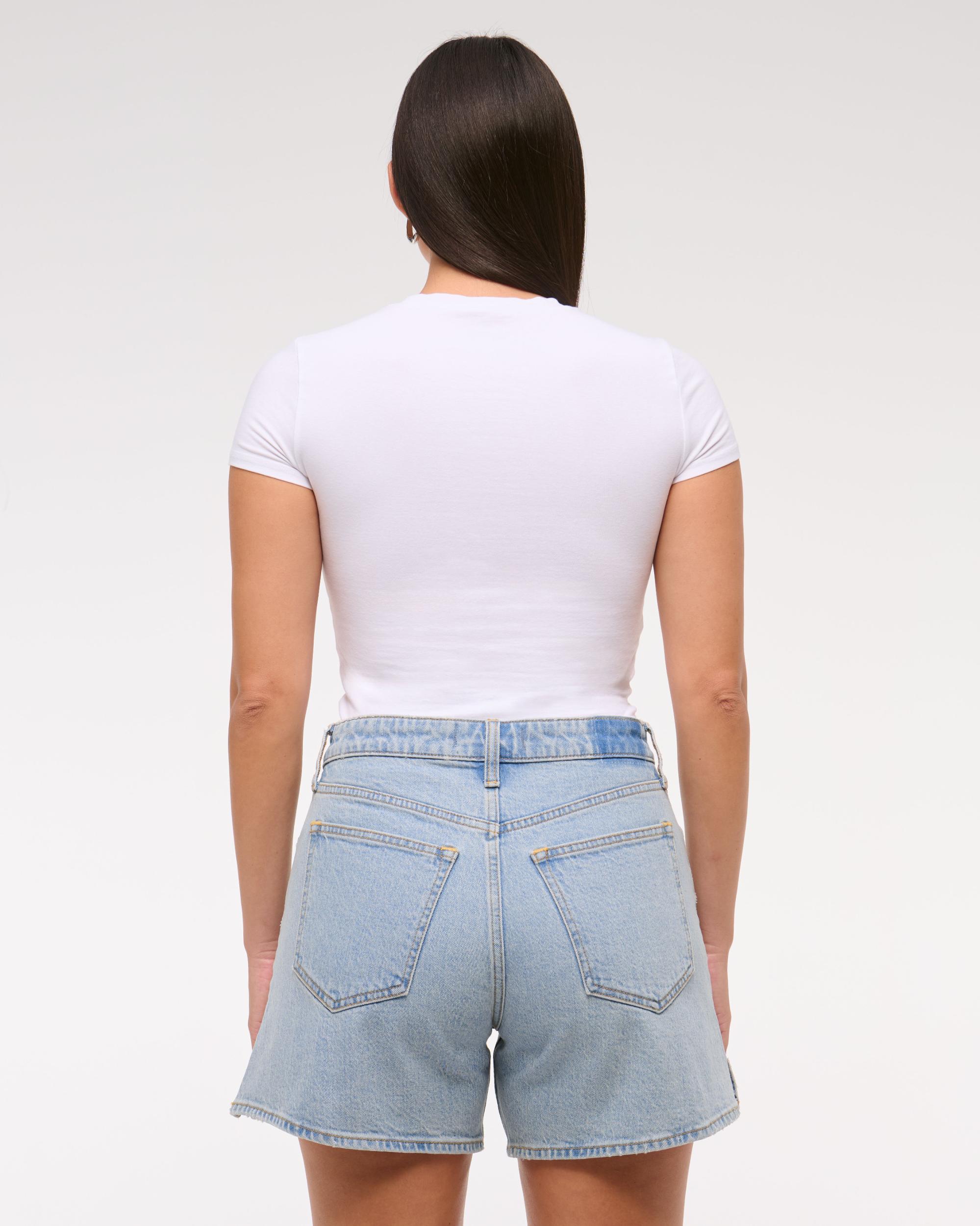 Curve Love High Rise Dad Short Product Image