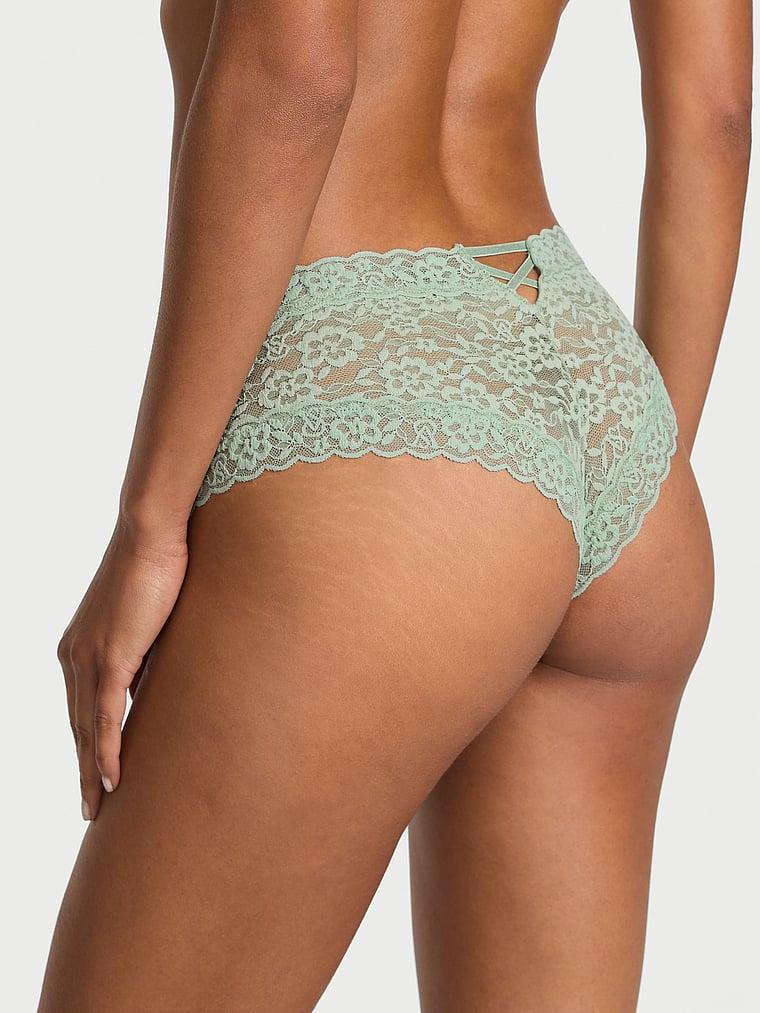 Lace Strappy-Back Cheeky Panty Product Image
