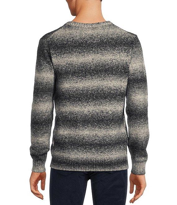 Rowm Long Sleeve Space Dye Crewneck Sweater Product Image