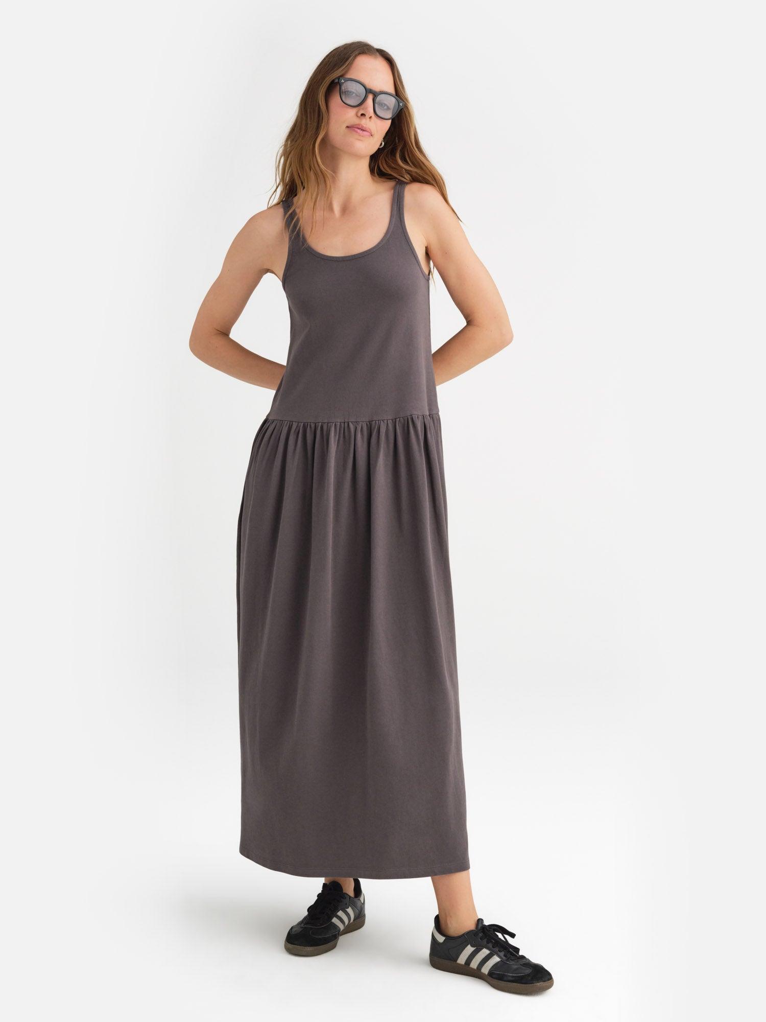 Organic Heavyweight Tank Dress Female Product Image