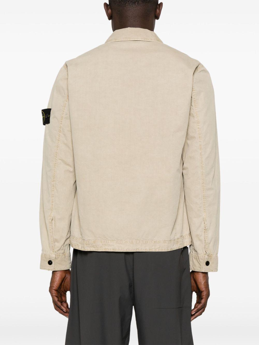 Compass-badge overshirt Product Image