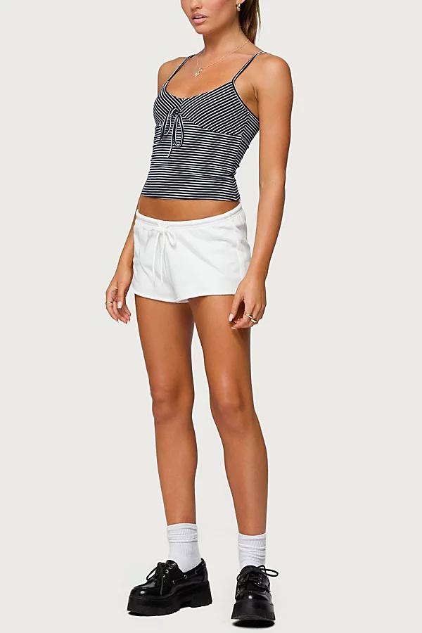 Edikted Tova Striped Scoop Tank Top Womens at Urban Outfitters Product Image