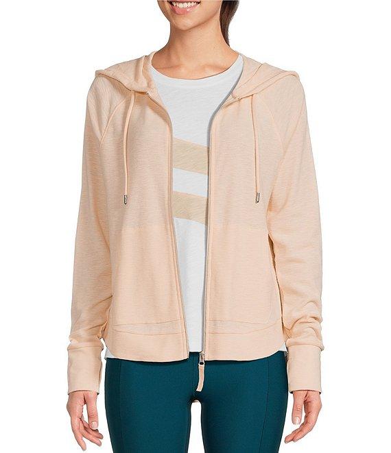 Kinesis Long Sleeve Zip Front Thumb Hole Hoodie Product Image