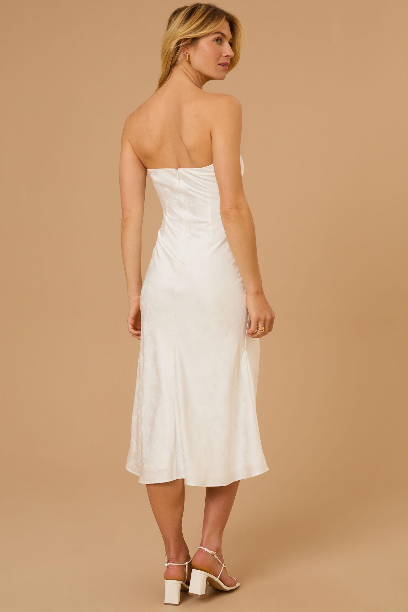 Piper Satin Midi Dress Product Image